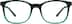 Square Glasses 2016224 in Green