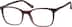 Square Glasses 2016315 in Brown