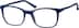 Square Glasses 2016316 in Blue