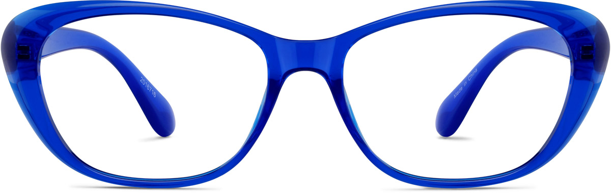 Blue Cat Eye Glasses 2016716