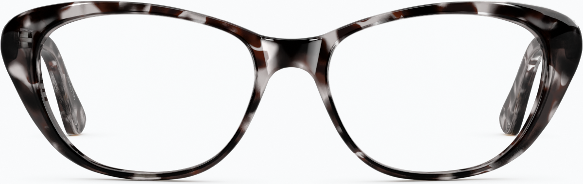 Front view of Oval Glasses 2016725 in Tortoiseshell thumbnail