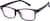 Angle view of Rectangle Glasses 2016817 in Grape thumbnail