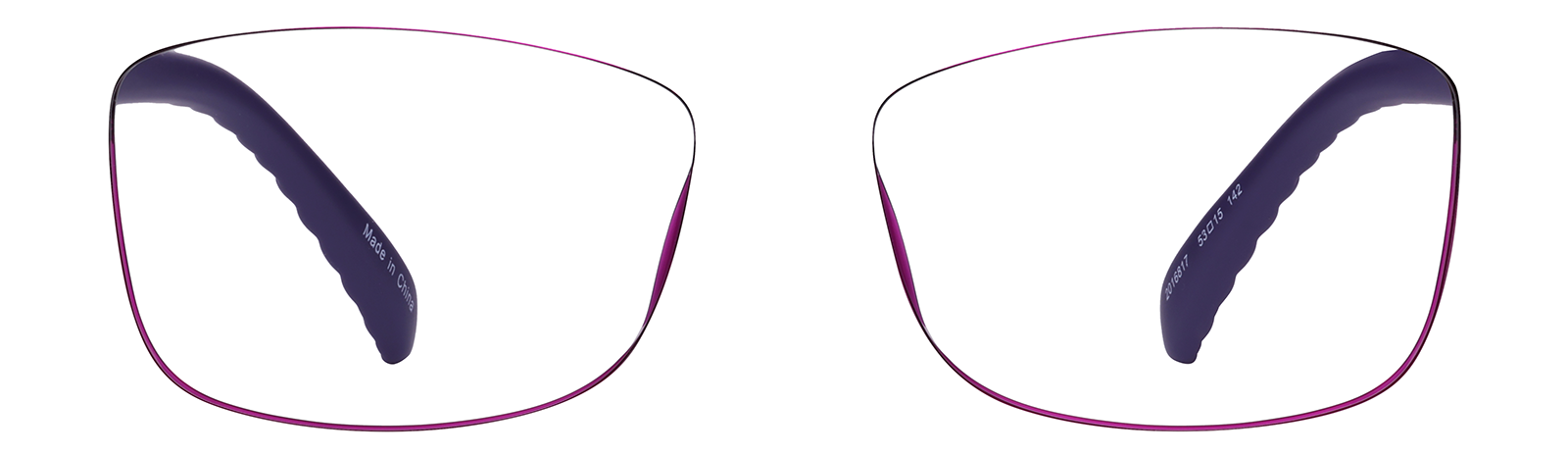 Grape Rectangle Glasses #2016817 | Zenni Optical