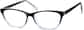 Angle view of Oval Glasses 2017016 in Sky thumbnail