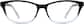 Front view of Oval Glasses 2017016 in Sky thumbnail