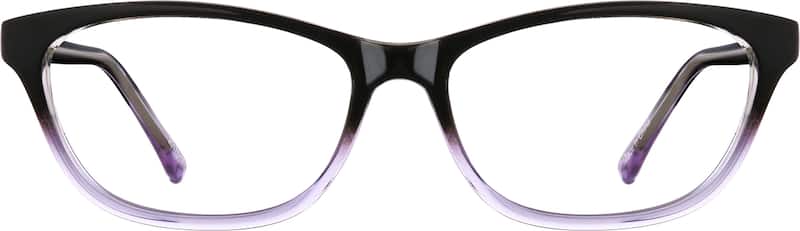 Lilac Rectangle Glasses