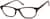 Angle view of Rectangle Glasses 2017025 in Tortoiseshell thumbnail