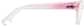 Side view of Oval Glasses 2017117 in Pink Frost thumbnail