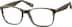 Square Glasses 2017215 in Brown