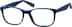 Square Glasses 2017216 in Blue