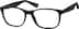 Square Glasses 2017221 in Black