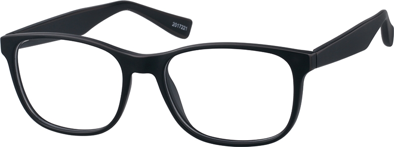 Black Square Glasses #2017221 | Zenni Optical