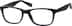 Rectangle Glasses 2017421 in Black