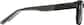 Side view of Rectangle Glasses 2017521 in Black thumbnail