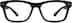 Square Glasses 2017921 in Black