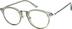 Round Glasses 2018224 in Green