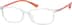 Rectangle Glasses 2018322 in Orange