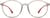 Front view of Round Glasses 2018615 in Taupe thumbnail