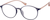 Angle view of Round Glasses 2018616 in Slate thumbnail