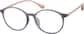 Angle view of Round Glasses 2018616 in Slate thumbnail