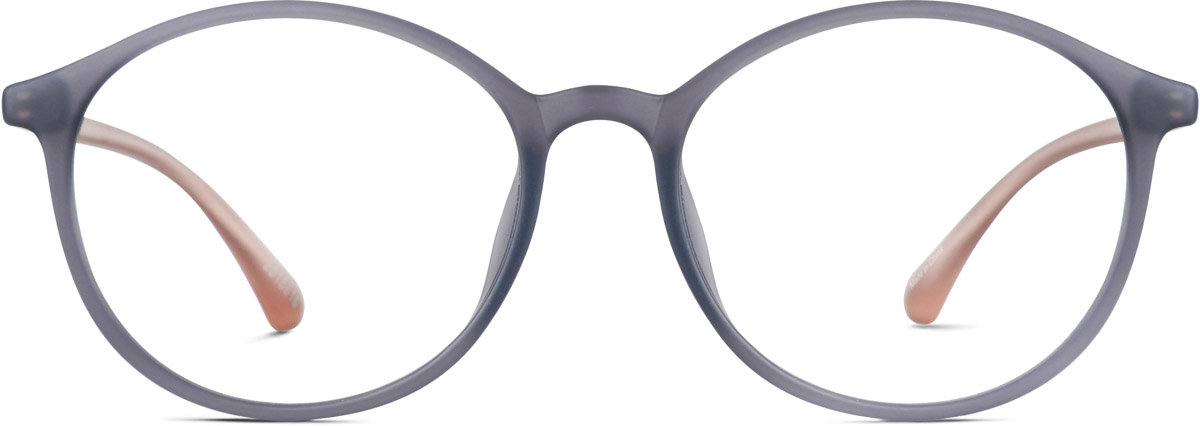 Slate Round Glasses