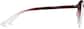 Side view of Round Glasses 2018618 in Cranberry thumbnail