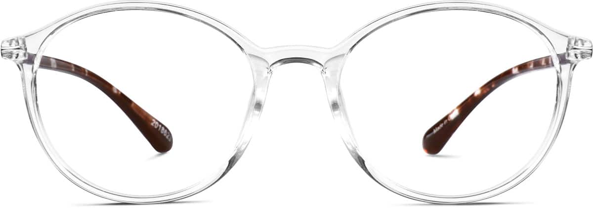 Framesvista Full Rim Golden Simple Round Eyeglasses - Framesvista.com