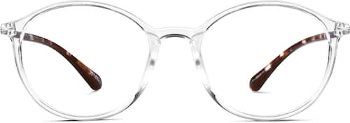Clear Round Glasses