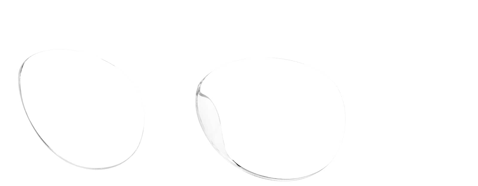 Clear Round Glasses #2018623 | Zenni Optical