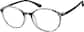 Angle view of Round Glasses 2018639 in Pattern thumbnail
