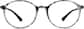 Front view of Round Glasses 2018639 in Pattern thumbnail
