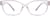Front view of Cat-Eye Glasses  2018717 in Translucent Pink thumbnail
