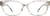 Front view of Cat-Eye Glasses  2018723 in Floral thumbnail