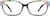 Front view of Cat-Eye Glasses  2018739 in Polka dot thumbnail