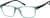 Angle view of Square Glasses 2018816 in Blue thumbnail