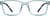 Front view of Square Glasses 2018816 in Blue thumbnail