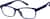 Angle view of Rectangle Glasses 2018916 in Navy thumbnail