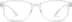 Rectangle Glasses 2018923 in Clear