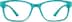 Rectangle Glasses 2018924 in Teal