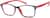 Angle view of Rectangle Glasses 2019012 in Gray thumbnail