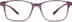 Rectangle Glasses 2019017 in Purple