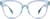 Front view of Square Glasses 2019117 in Blue Green thumbnail
