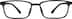 Rectangle Glasses 2019221 in Black