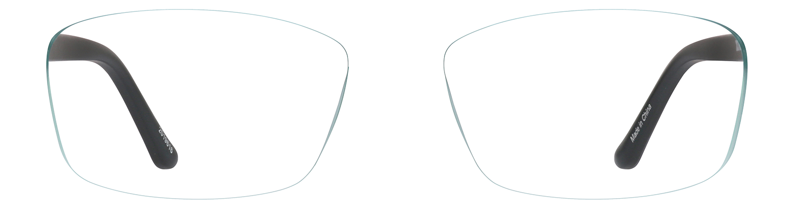 Teal Rectangle Glasses #2019616 | Zenni Optical