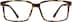 Rectangle Glasses 2020025 in Tortoiseshell