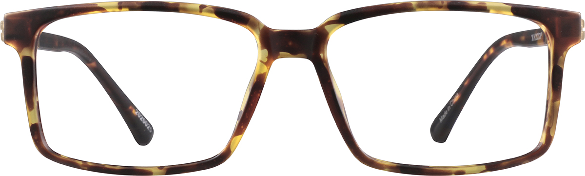 Tortoiseshell Rectangle Glasses