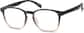 Angle view of Square Glasses 2020115 in Ombre thumbnail
