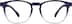 Square Glasses 2020116 in Navy Ombre