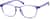 Angle view of Square Glasses 2020117 in Purple thumbnail