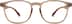 Square Glasses 2020119 in Taupe